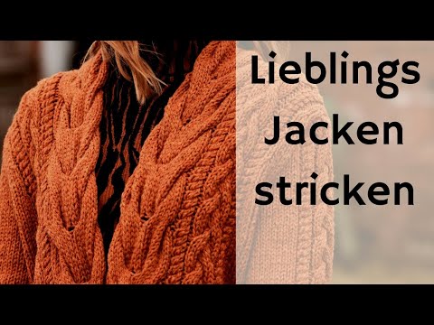 Stricken - 5 Lieblingsjacken auch für große Größen