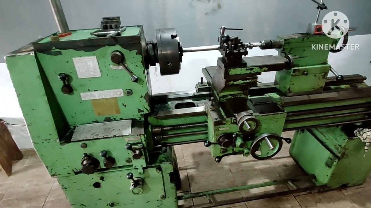 Apresentando o torno Mitto TPU 650. 🙌🔥.#usinagem #ferramentas #mecanica  #metal  #senai #work