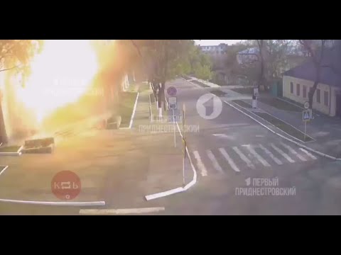 Terrorist attack against Ministry of Security of Transnistria, in Tiraspol,  Moldova.