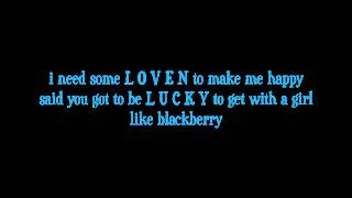 The Black Crowes - Blackberry Lyrics [on screen]