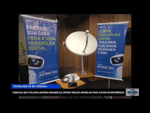 Famílias que utilizam antena parabólica devem trocar aparelho para uso do 5G 20 09 2022
