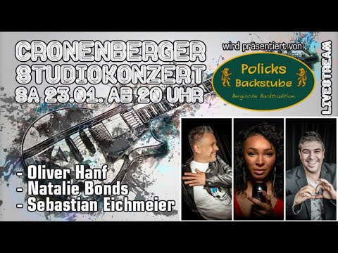 Cronenberger Studiokonzert powered by Policks Backstube