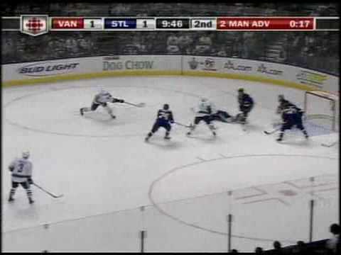 2009 Playoffs - Canucks @ Blues 4/19/09 - GAME 3