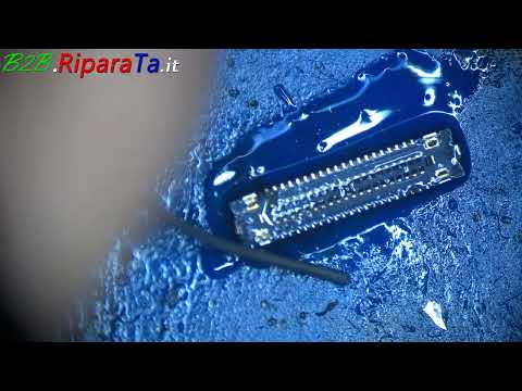 Samsung A52 A52s FPC su Display LCD  -  Microsaldatura – VIDEO TECNICO B2B