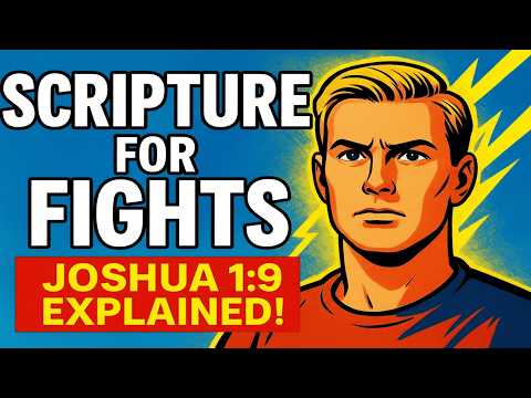 The Verse That Turns Fear Into Unstoppable Courage | Joshua 1:9 EXPLAINED!