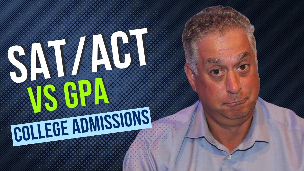 How important are standardized test scores compared to GPA?