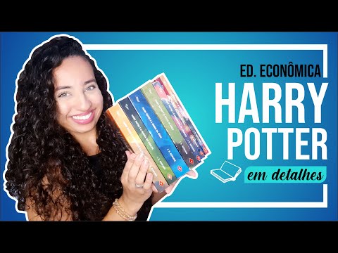 Folheando Edição Enconômica de Harry Potter ? J.K. Rowling | Karina Nascimento | Paraíso dos Livros