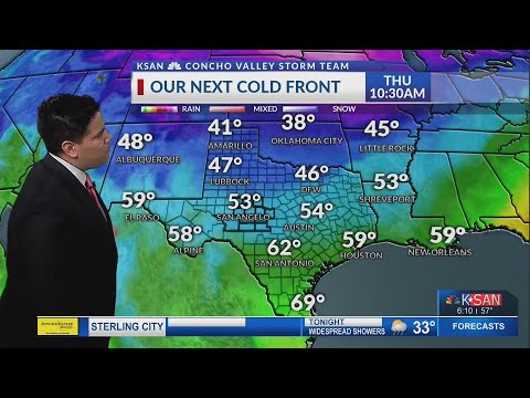 KSAN Storm Team 6pm Forecast Update - Wednesday February 12, 2020