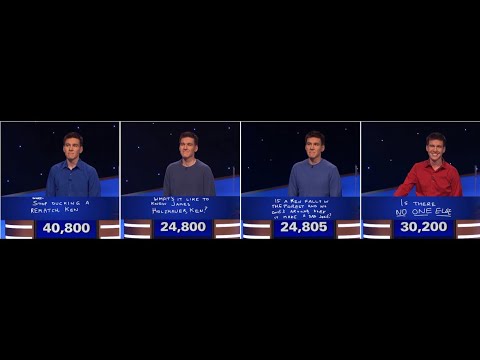 James Holzhauer’s funny Final Jeopardy responses 😆