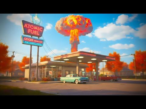 Fallout Vibes Radio | 1950s Oldies from a Gas Station | 12 HOURS | Study & Sleep