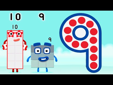Numberblocks Learning Academy #9 - Numberblocks 9 - Meet the Number Nine - Numberblocks Games