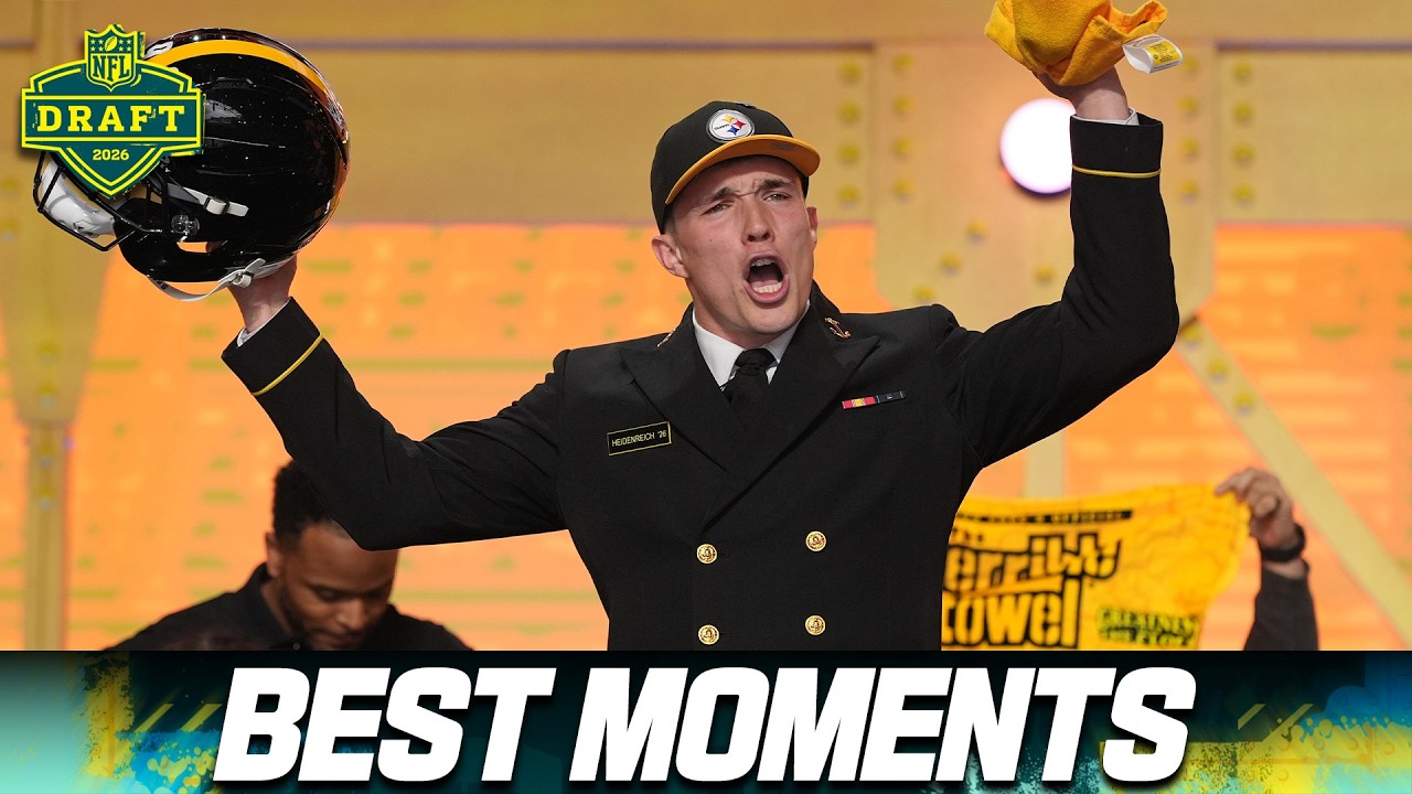 The BEST Moments from the Final Day of the 2026 NFL Draft
