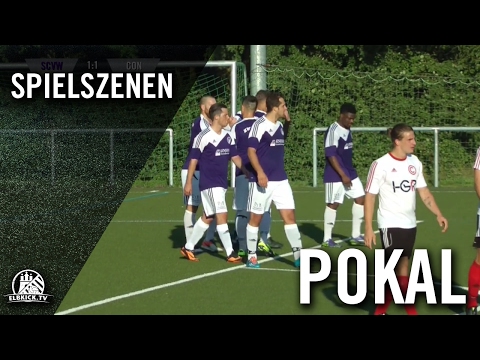 SC Vorwärts-Wacker 04 Billstedt – Concordia (3. Runde, Pokal der 1. Herren) - Spielszenen