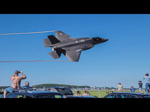 F-35 INSANE TAKE OFF | NATO Days Ostrava 2023
