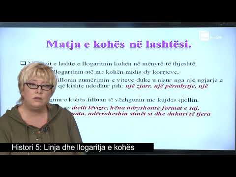 Linja dhe llogaritja e kohës| Histori 5