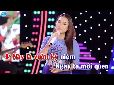 [KARAOKE] Dấu Chân Kỉ Niệm - Song Ca Cùng Giáng Tiên