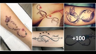 Los 50 Mejores Tatuajes de Amor Infinito 🖤💞❤️