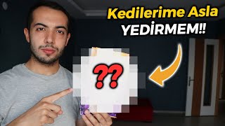 BU MAMAYI KEDİLERİME ASLA YEDİRMEM!!  (İçeriği Çok Kötü Kedi Maması)