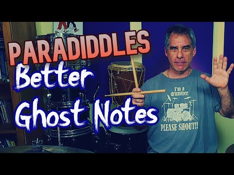 Paradiddle Grooves Between Snare and Bass | Ghost Notes & Bass Drum Workout