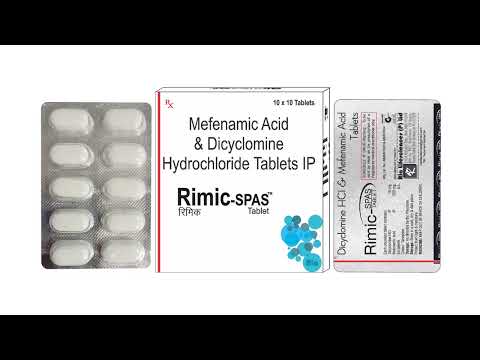 Ria lifesciences dicyclomin 10mg mefenamic 250mg, packaging ...