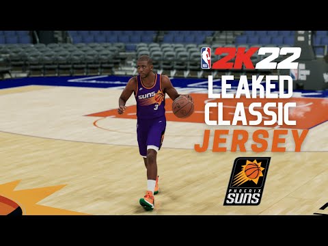 2022-23 LEAKED SUNS CLASSIC JERSEY TUTORIAL MY TEAM/MY NBA NBA2K22