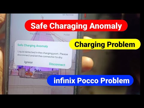 safe charging anomaly infinix | liquid detected in charging port | infinix mobile charge nhi ho rha