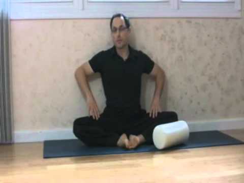 Butterfly stretch using kinesiological stretching principles