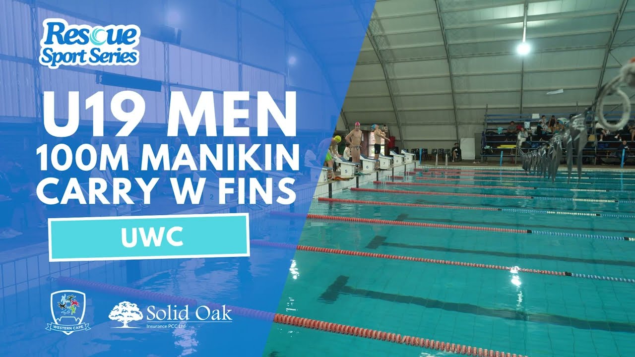 U19 Men 100M Manikin Carry with Fins | Lifesaving Rescue Sport Series | Full Commentary