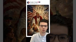 Trump zeigt sich als Jesus Christus!
