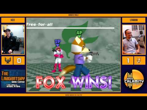 S@LT 85  Lowww Fox vs KD3 Falcon, Pika   Winners Finals   SSB64 Singles