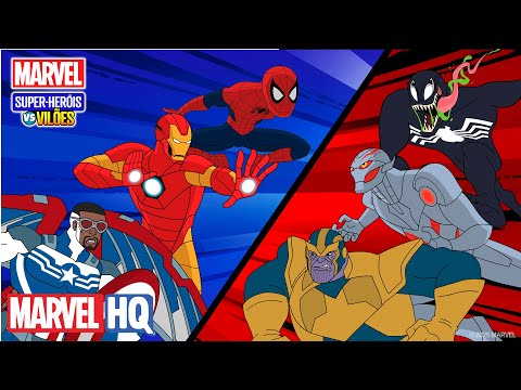 Marvel Super-Heróis vs. Vilões | Compilado | Marvel HQ
