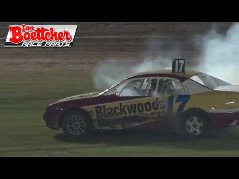 Modified Sedans - Heat 2 - Australian Title - Lismore Speedway - 23.04.16