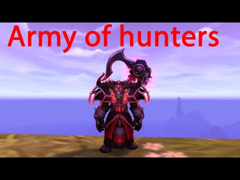 Army of hunters - Affliction warlock pvp - Shadowlands 9.2
