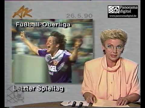 Die DDR-Oberliga in der Aktuellen Kamera: 26. Spieltag 1989/90, 26.05.1990