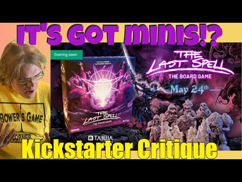 The Last Spell The Board Game - Kickstarter Critique Review