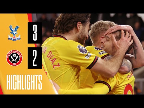 Brereton Diaz McAtee & Eze Goals | Crystal Palace 3-2 Sheffield United | Premier League highlights