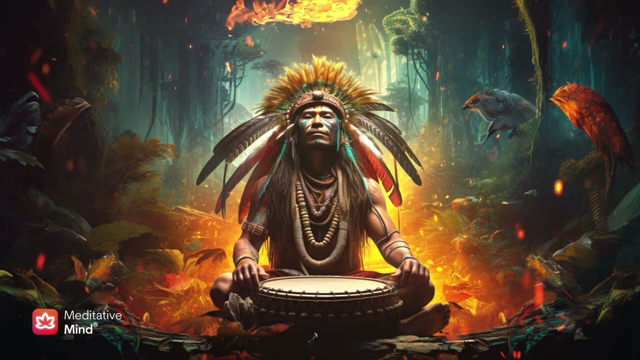 528Hz ┇SHAMANIC SPIRIT ┇Shamanic Drumming + OM Chanting ┇Healing vibrations for Mind, Body, Spirit