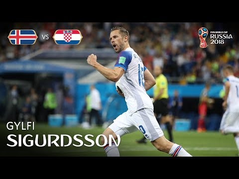 GYLFI SIGURDSSON (ICELAND) - GOAL v CROATIA - MATCH 40