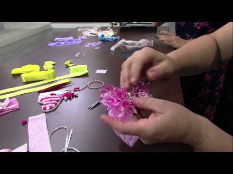 Mulher.Com 01/04/2014 Regiane Tartari Faixa de Cabelo Infantil Parte 11