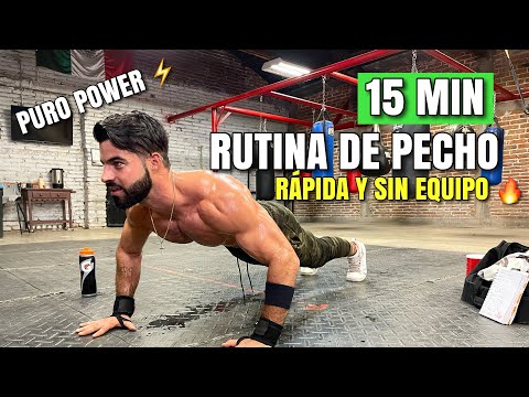 Quick Home Chest Workout (15 Minutes) Chest Exercise at Home Without Equipment