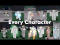 Every Character In The Strongest Battlegrounds Showcase