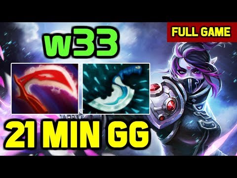 w33 MID Templar Assassin Crazy FARM SPEED OWNAGE GAME