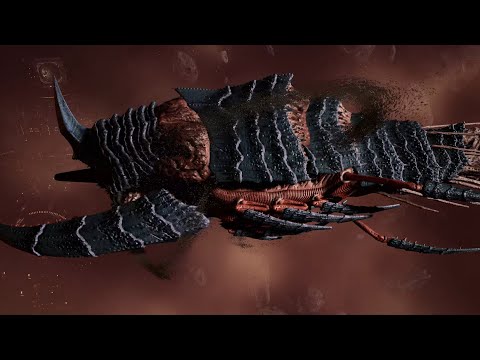 Skalgrim Mod 2021: World Eater - Tyranids vs Space Marines - Battlefleet Gothic Armada 2