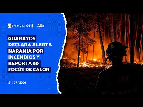 Guarayos declara alerta naranja por incendios y reporta 69 focos de calor