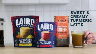 Laird Superfood Sweet & Creamy Turmeric Superfood Latte