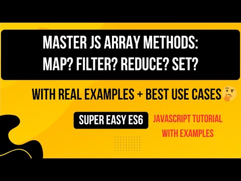 Javascript Array Methods Map Filter Reduce Setp 12 Easy Explanation Javascript Ranjnacode