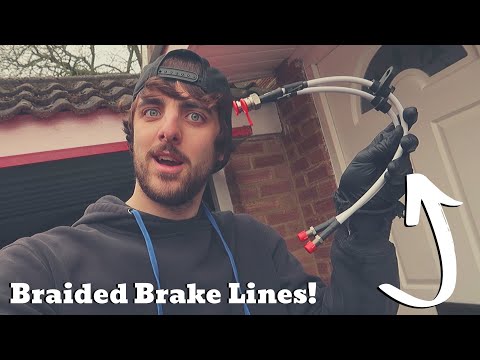 How to install Braided Brake Lines! - Goodridge - Fiesta ST