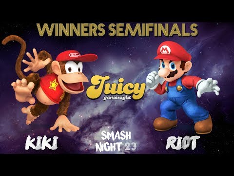 JuicySmashNight #23 - Winners Semifinals - Riot v. Kiki