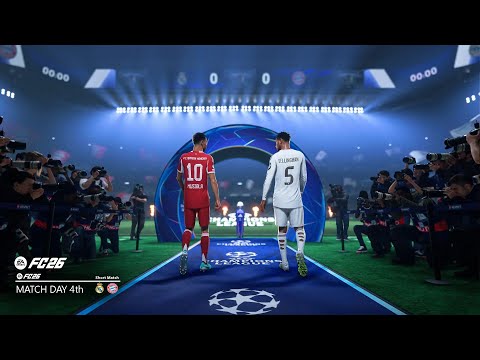 Bayern Vs Real Madrid (0-5) FC 26 Magic #4th MATCHDAY 4K 60FPS PC