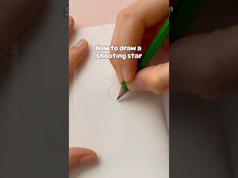 How to draw a shooting star #howtodraw #learntodraw #kawaii #stepbystep #drawingtutorial